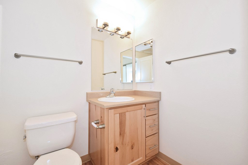 Squires Court bathroom vanity