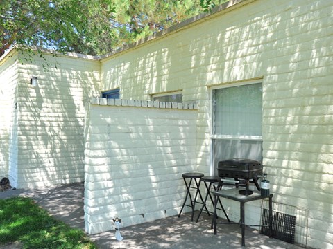 Fairway patio