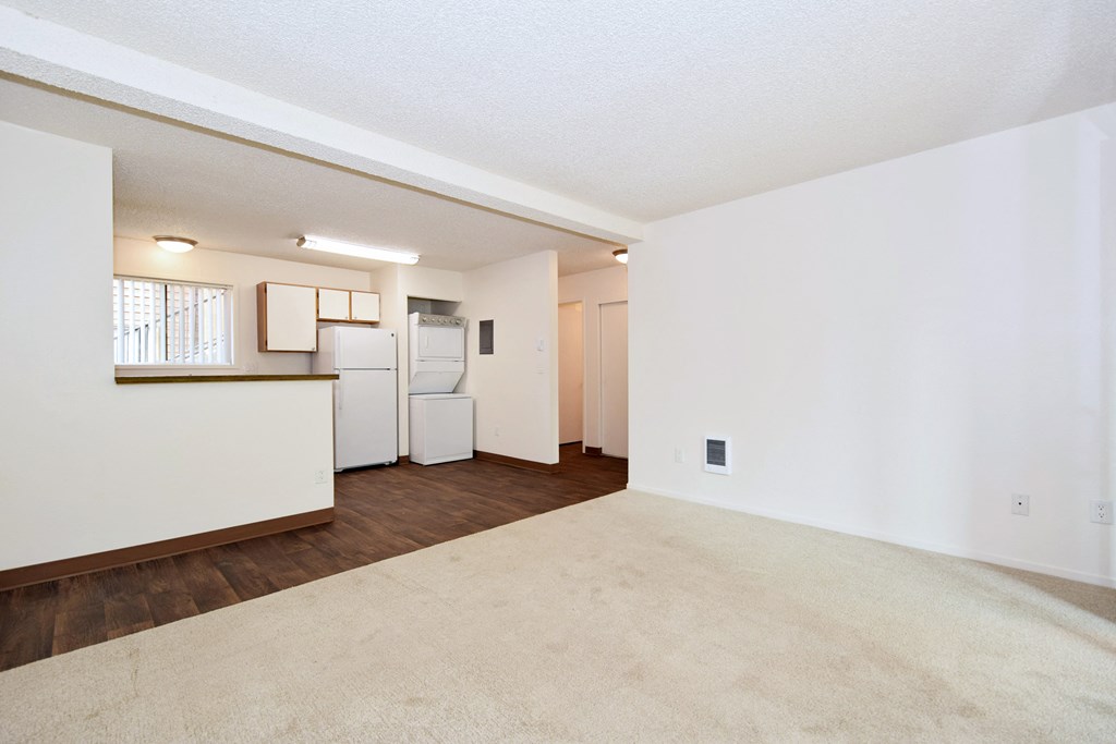 Fountain Park kitchen and living