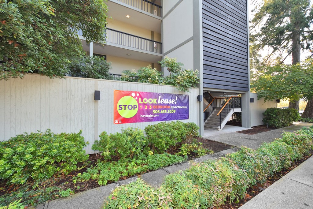 the building where the apartment is located