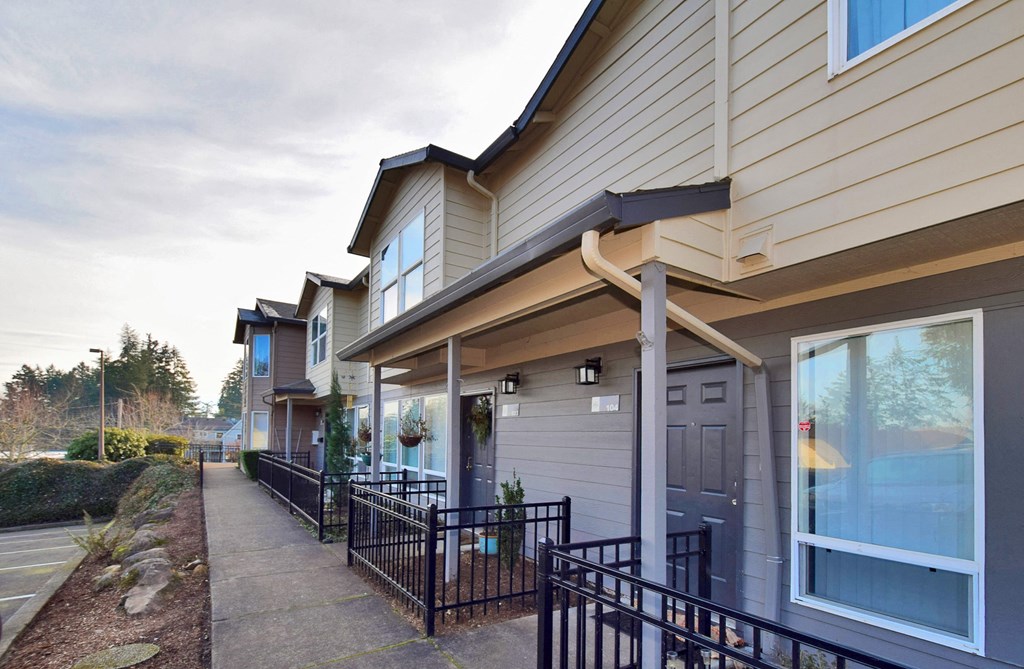 Pleasant Ridge exterior walkway