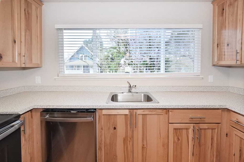 20th and Brooklyn  a kitchen with a sink and a window