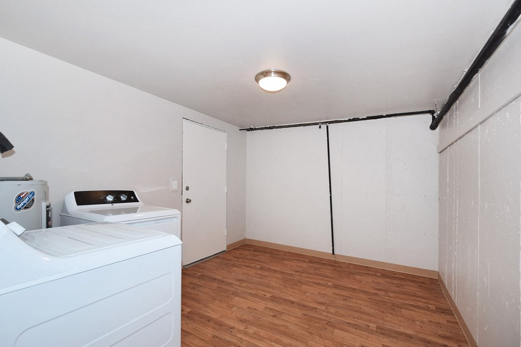 20th and Brooklyn  a laundry room with a washer and dryer