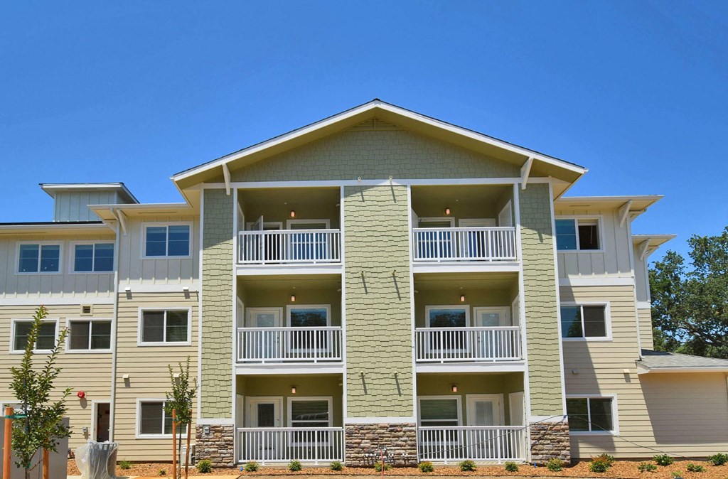 our apartments in a city have balconies