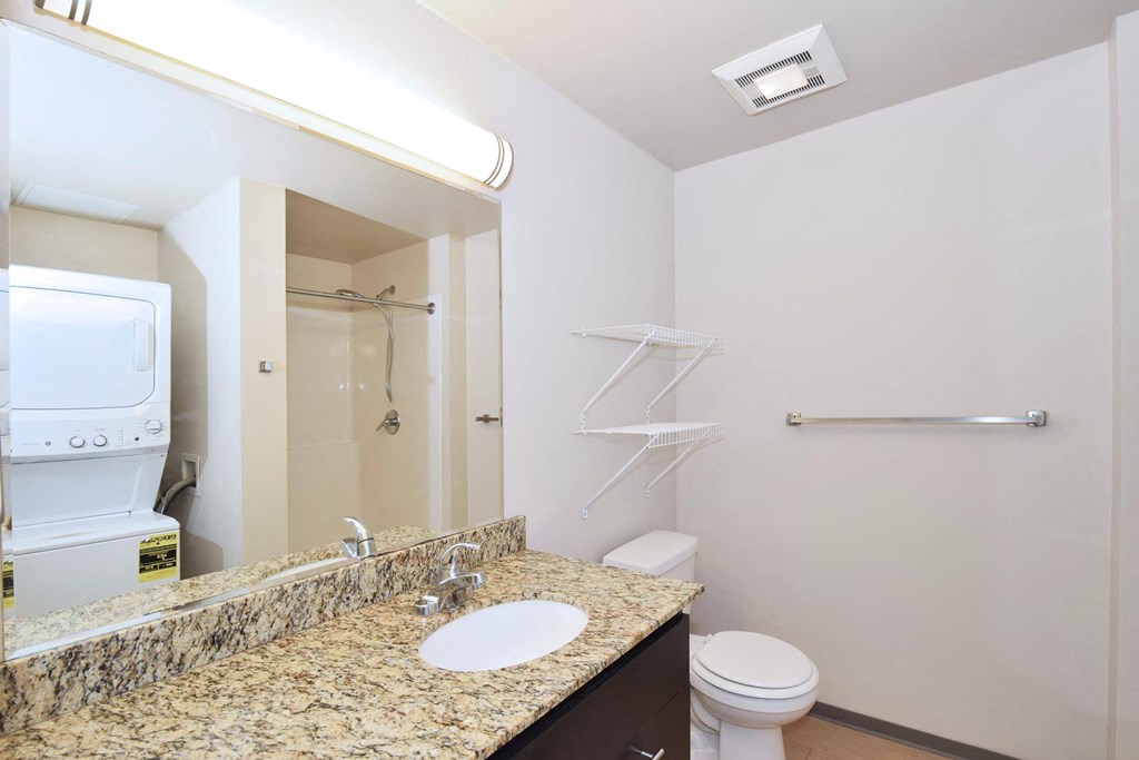 a bathroom with a sink and a toilet