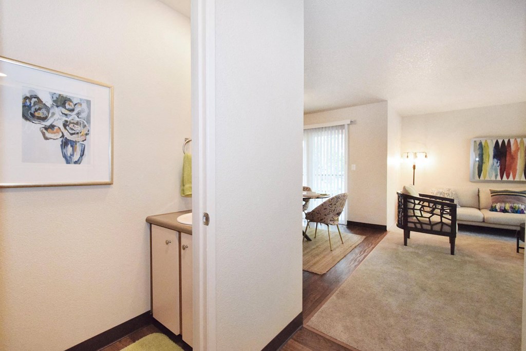 apartments with a spacious living room and dining room