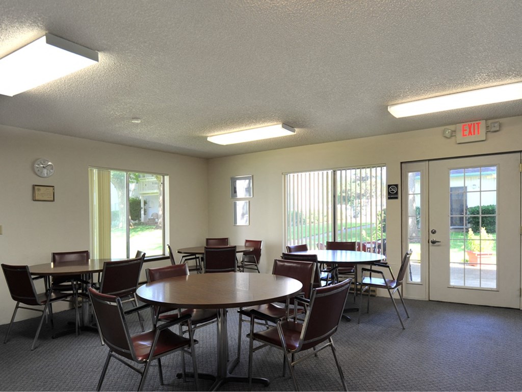 Countrywood Manor community room