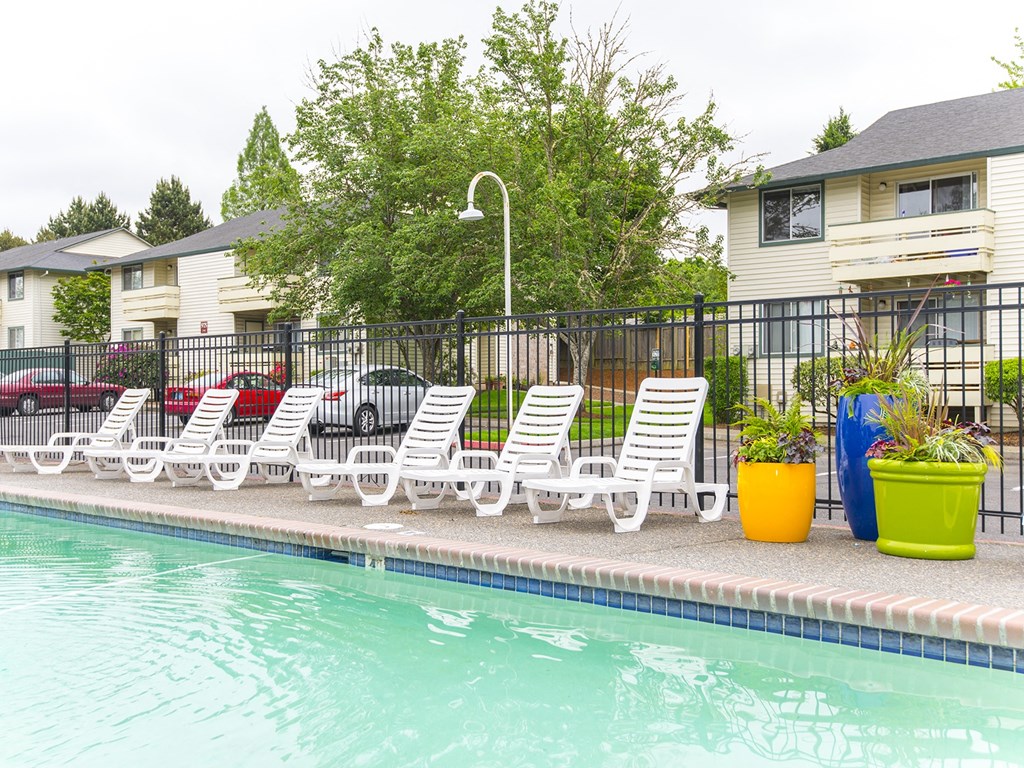 Willow Creek:  our apartments in a city have a swimming pool