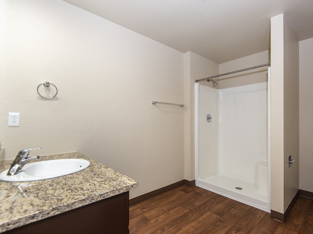 The Springs Unit Walk-in Shower