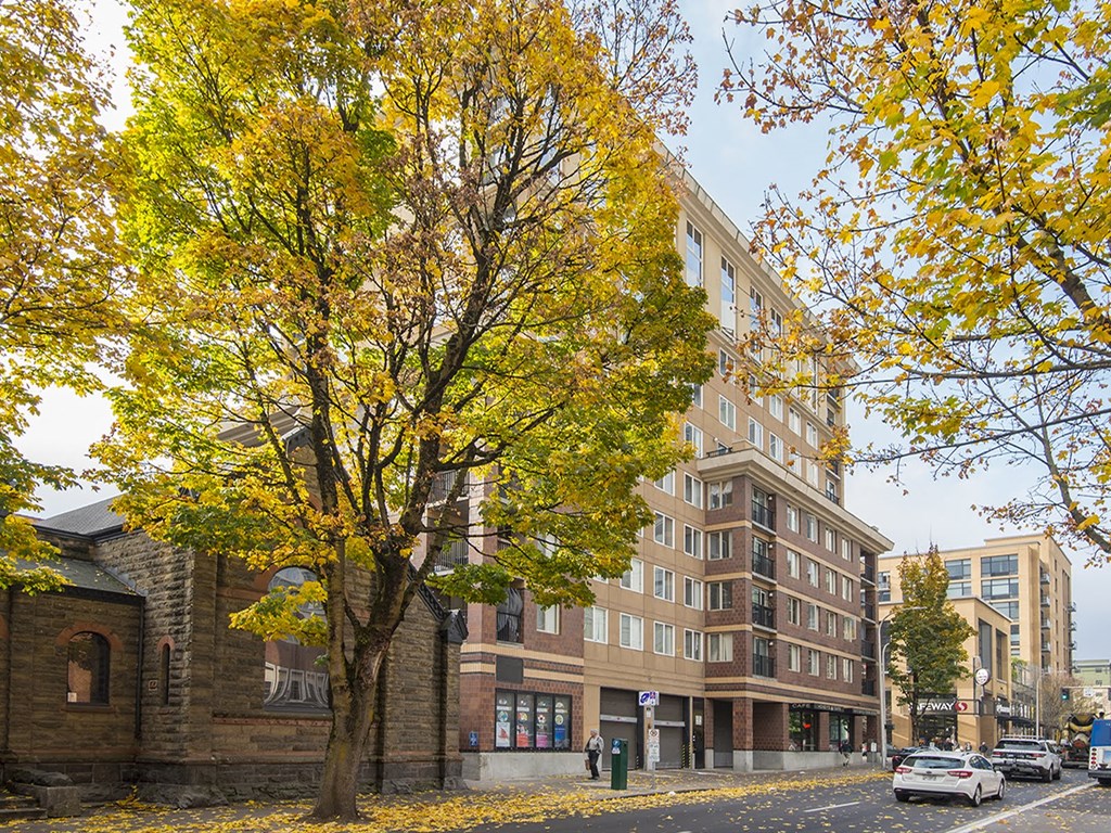 the building in which the apartment is located