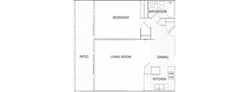 Dolores Lia 1x1 700 sf