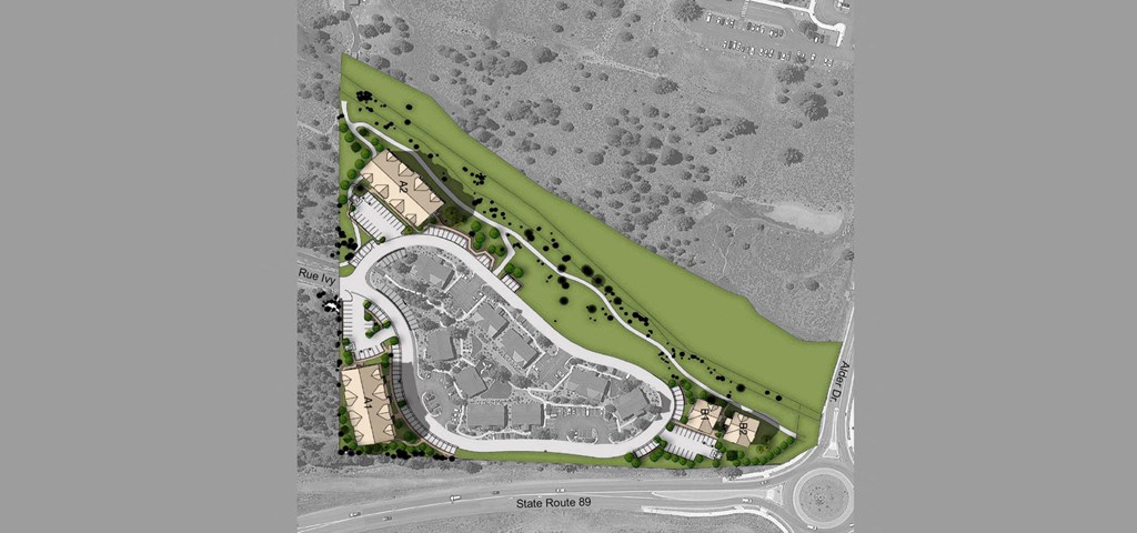 Property artist rendering of birds eye view