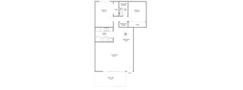 an illustration of a floor plan of a house