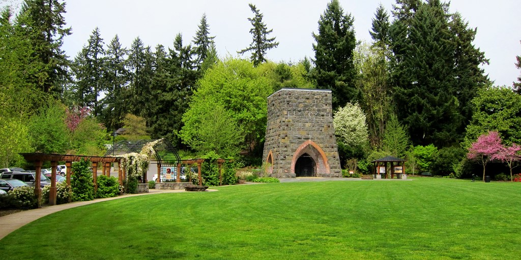 Lake Oswego iron ore foundry in George Rogers Park. One of many great parks around Lake Oswego