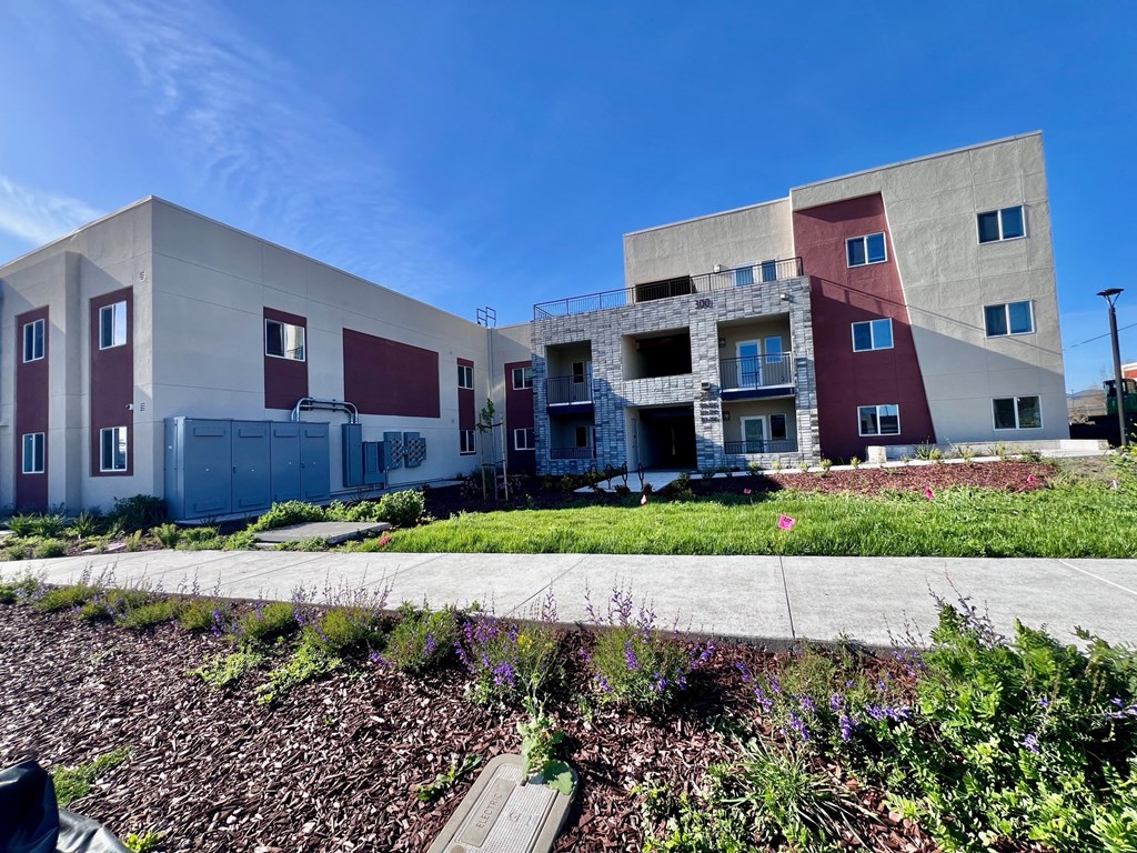 Napa Cove exterior landscaping