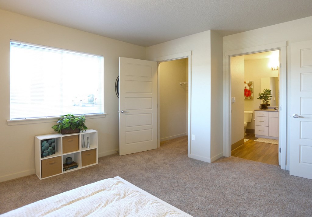 Bedroom looking to Bath