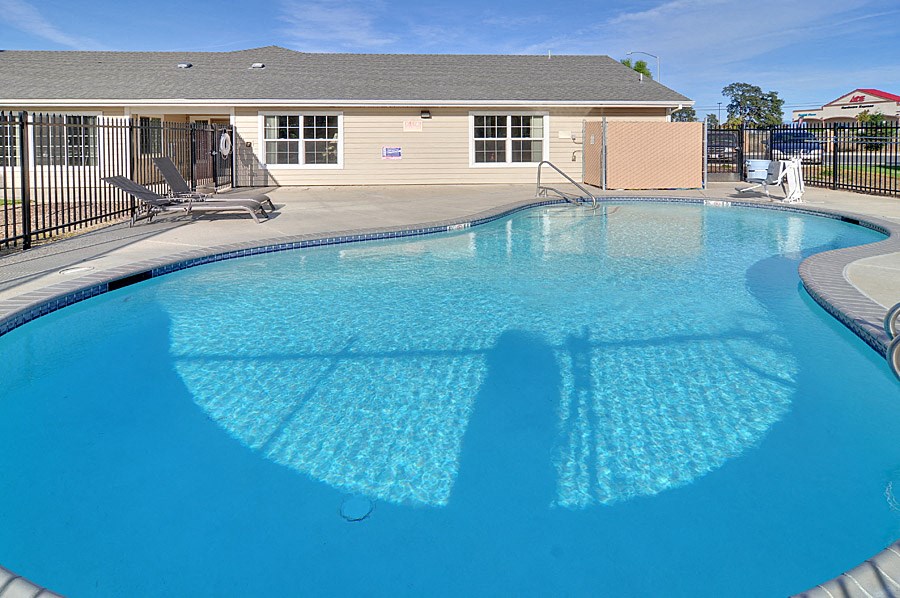 take a dip in our resort style pool