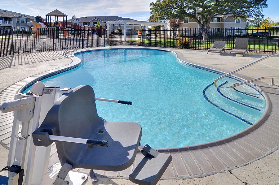 take a dip in our resort style pool