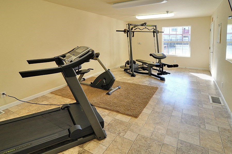 Chico Courtyards fitness center