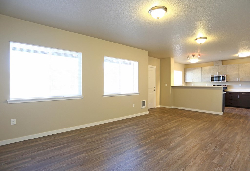 Room with Hardwood Vinyl