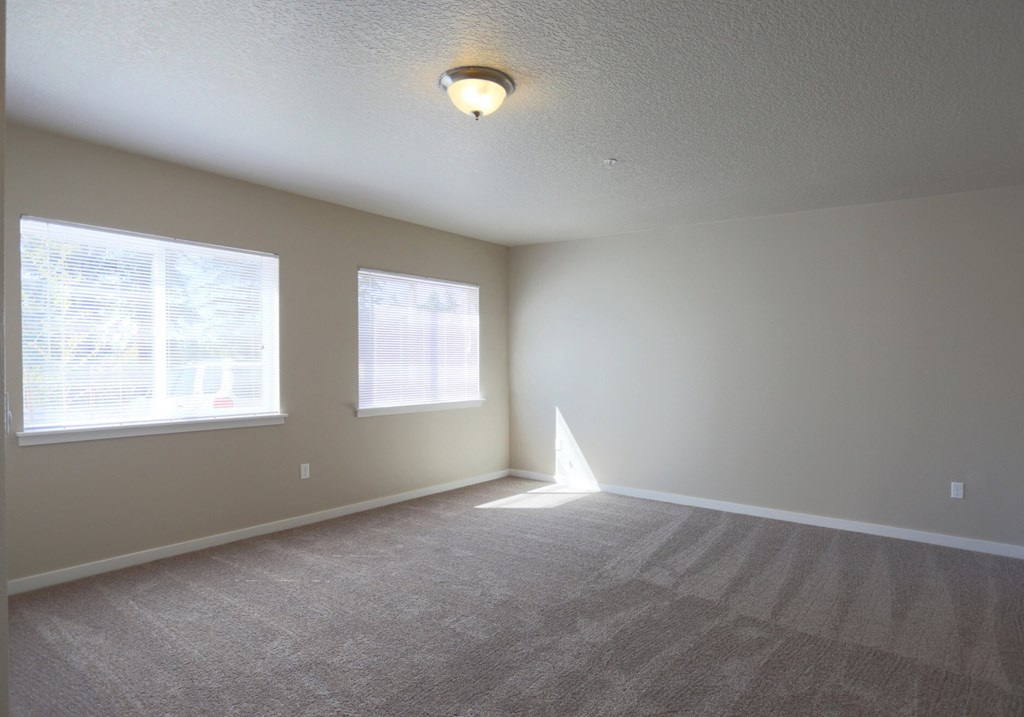 Bedroom with Carpet