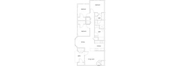 Hillview Ridge 3 Bed 2 Bath 1234 SF