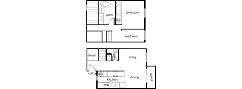 the floor plan of our apartment building