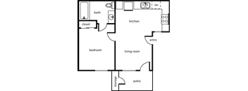 a diagram of a floor plan of a green house