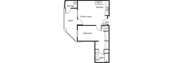 Sienna Lofts 1 bed 1 bath 616 sf