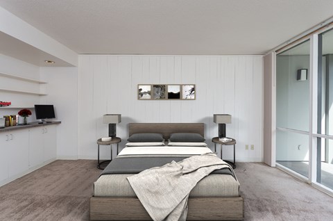 Bay Roc studio living area