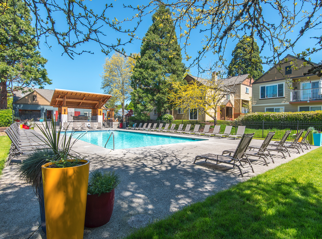 take a dip in our resort style pool