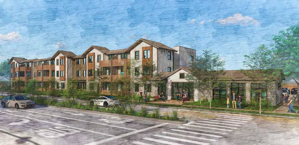 The Bluffs at 44th rendering