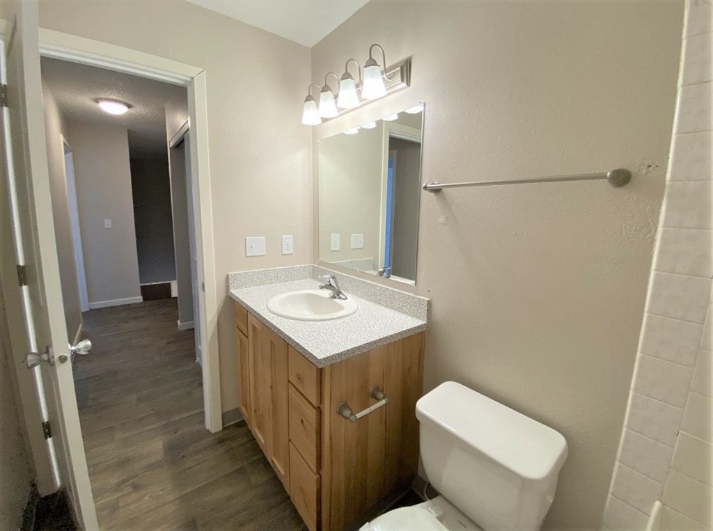 20th and Brooklyn 2 bed TH bathroom