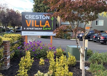 Creston Villa monument sign - Photo Gallery 6