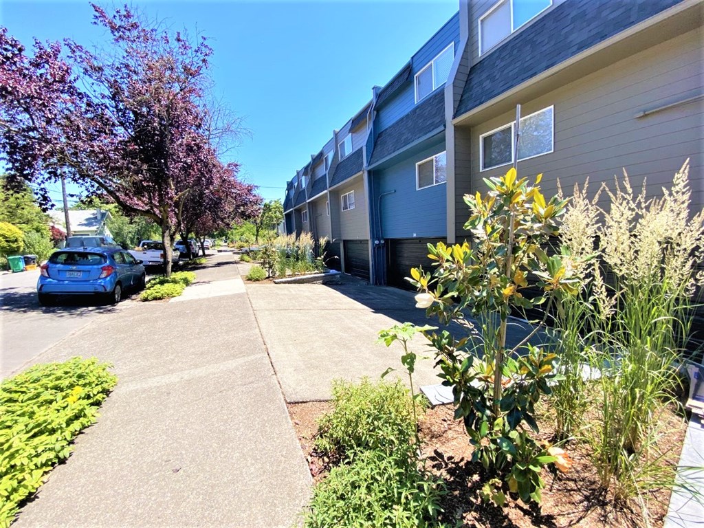 20th and Brooklyn street view of parking garages