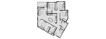 Unit 4.3 4 Bed 2 Bath 1438 sq ft