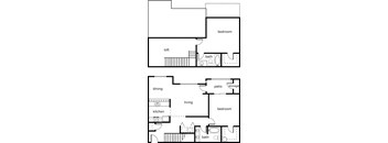 Village at Southern Crossing 2 bed 2 bath Townhome 1319