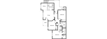 Village at Southern Crossing 3 bed 2 bath 1264