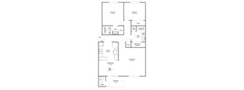 Wellington Estates 2 Bed 2 Bath 937 sq ft