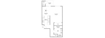 Wellington Estates Studio 685 sq ft