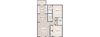 a diagram of a floor plan of a home