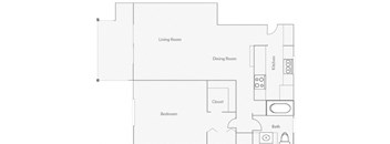 1Br/1bath Large