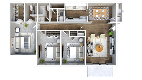 3300 N. Ingle Place 1-3 Beds Apartment for Rent - Photo Gallery 21