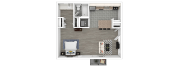floor plan for studio