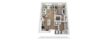 a 1 bedroom floor plan  summit