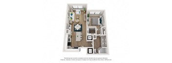 bedroom floor plan  apartments the residences at sawmill estates