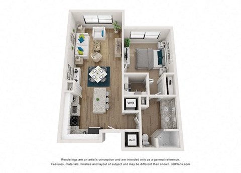 bedroom floor plan  apartments the residences at sawmill estates