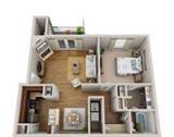 1-bedroom apartment at Aurea Apartments in Birmingham