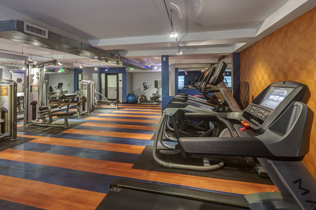 Apartments in Burbank, CA - Fitness Center with Equipment