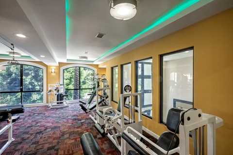 Apartments in Hollywood, CA - Fitness Center with Equipment